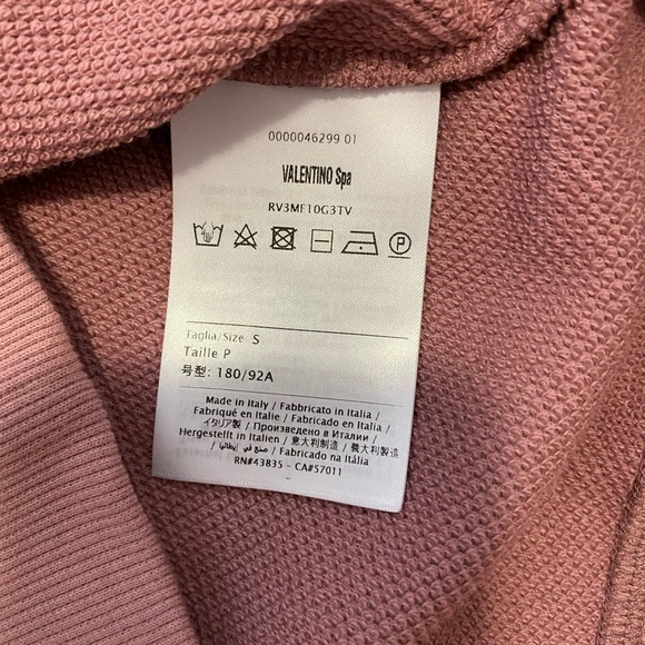 Valentino VLTN Sweatshirt Pink - Picture 8 of 10